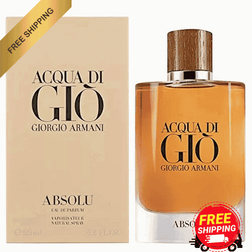 Acqua Di Gio Absolu Eau De Parfum for Men – 4.2 OZ