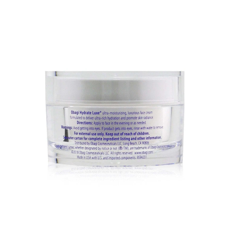 Obagi Hydrate Luxe Moisture Cream – 1.7oz / 48g