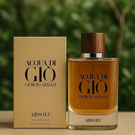 Acqua Di Gio Absolu Eau De Parfum for Men – 4.2 OZ