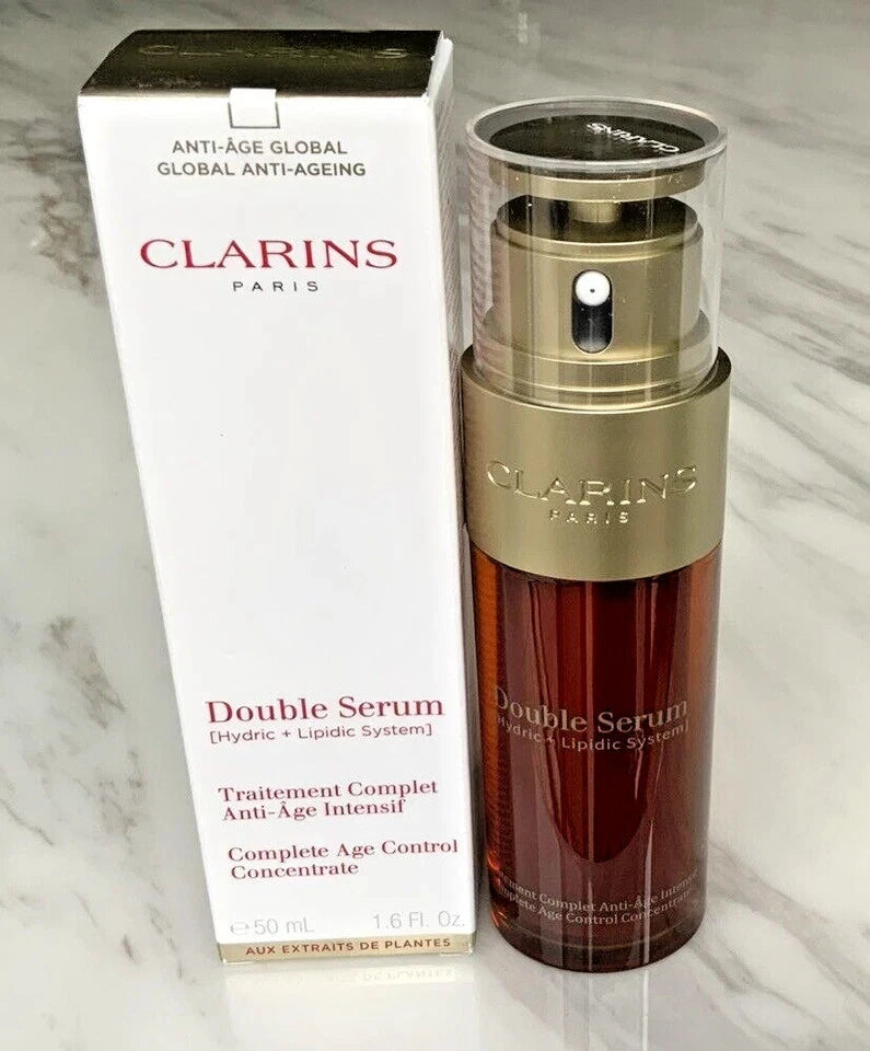 Clarins Double Serum Complete Age Control Concentrate – 1.6 oz